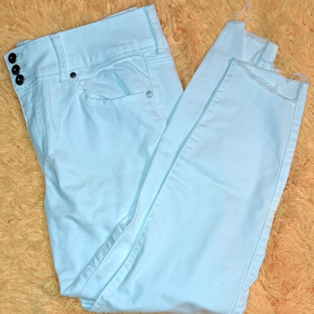 White  Torrid Jeggings